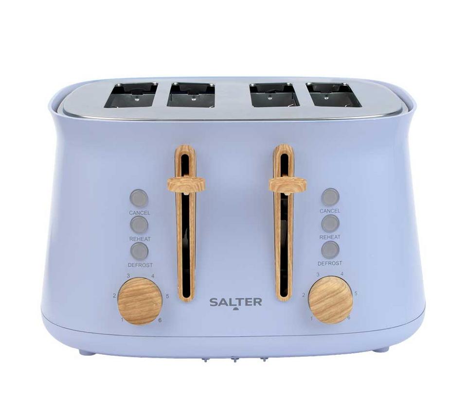 SALTER Malmo EK6775BLU 4-Slice Toaster - Blue