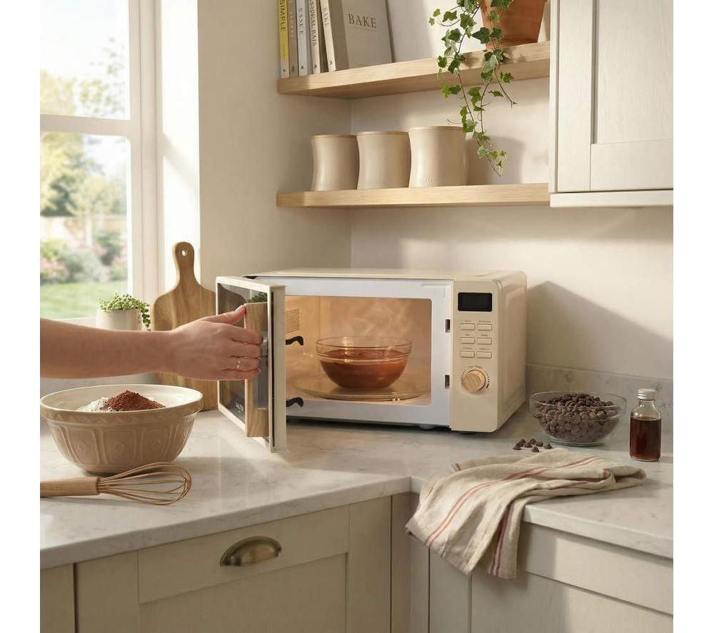 SALTER Malmo EK6776STN Microwave Oven - Stone image number 5 of 7