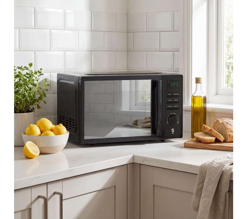 SALTER EK6779 Solo Microwave - Black image number 2 of 8