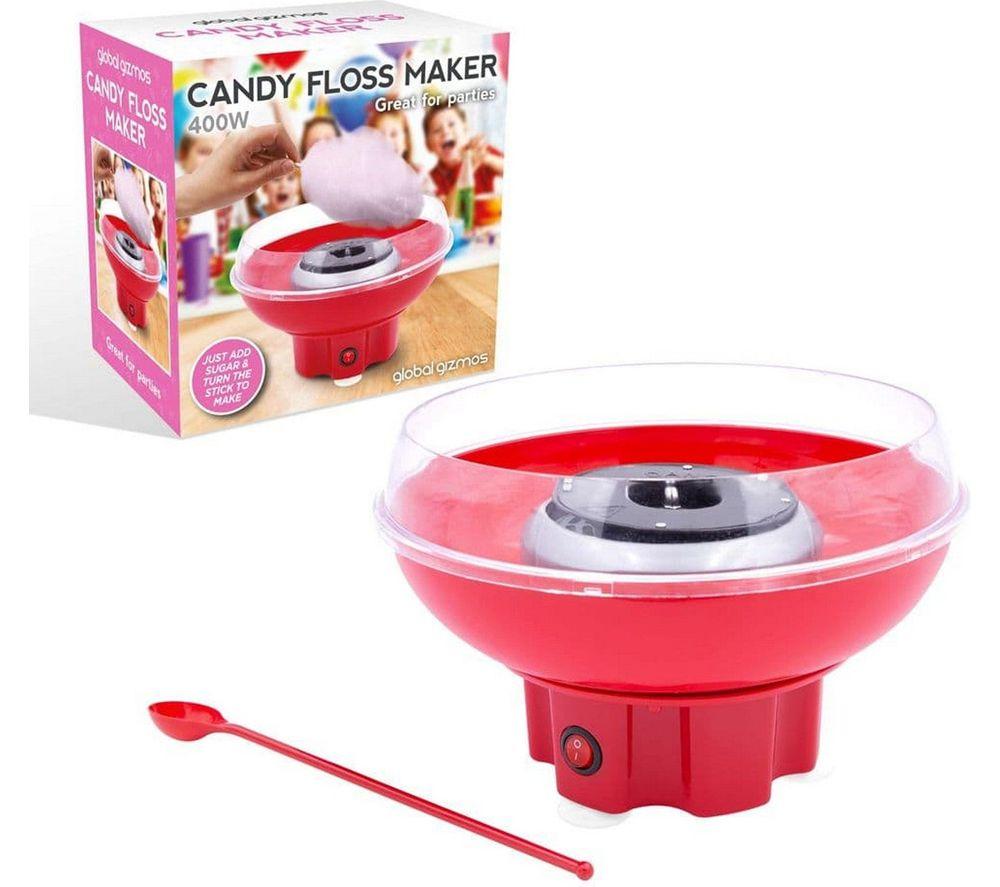 GILES & POSNER Funfair Candy Floss Maker - Red image number 5 of 5