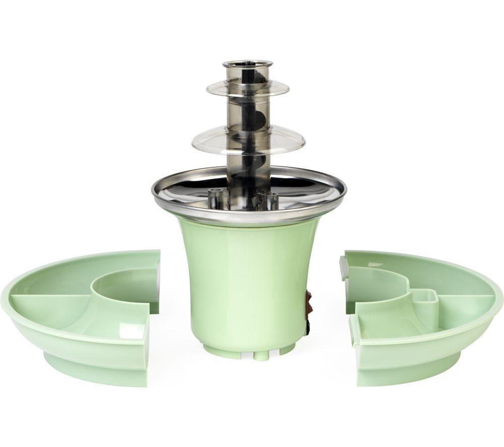 GILES & POSNER Sorbet EK6662GSGR Mini Chocolate Fountain - Green image number 5 of 5