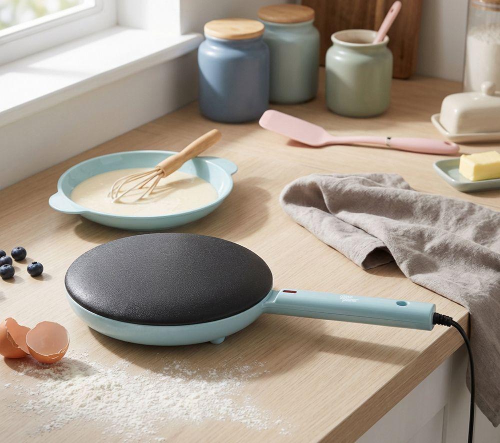 GILES & POSNER Sorbet Handheld Pancake Maker &ndash; Blue image number 4 of 7