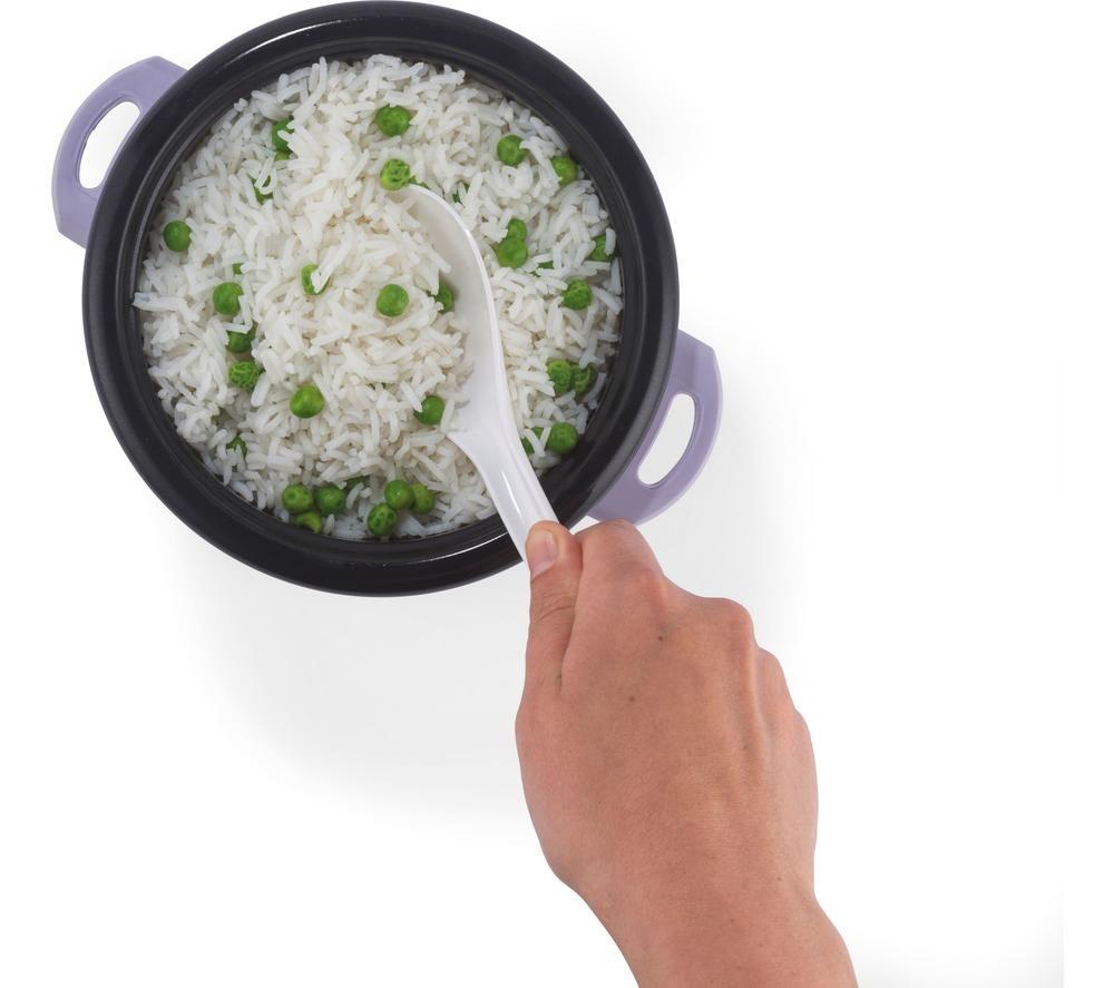 GILES & POSNER EK6748GSPPM Rice Cooker - Matt Purple image number 6 of 8
