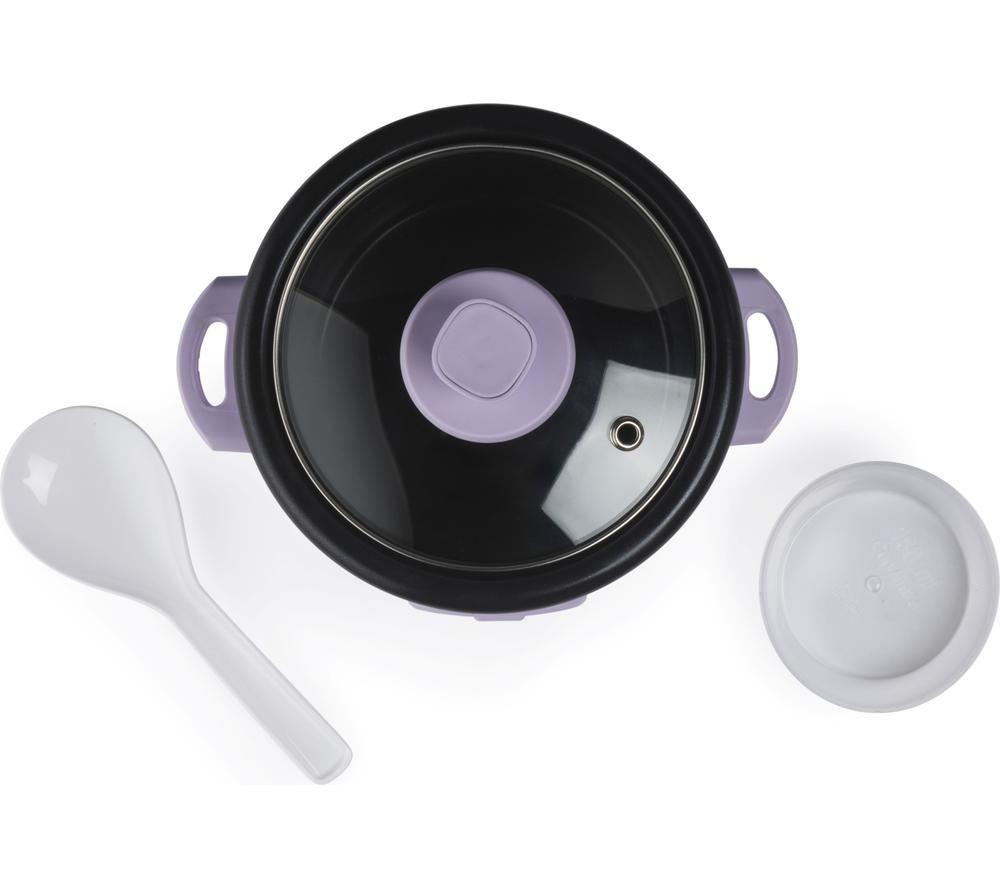 GILES & POSNER EK6748GSPPM Rice Cooker - Matt Purple image number 8 of 8
