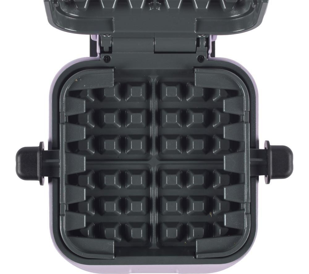 GILES & POSNER Sorbet Stuffed Waffle Maker - Matte Purple image number 7 of 7