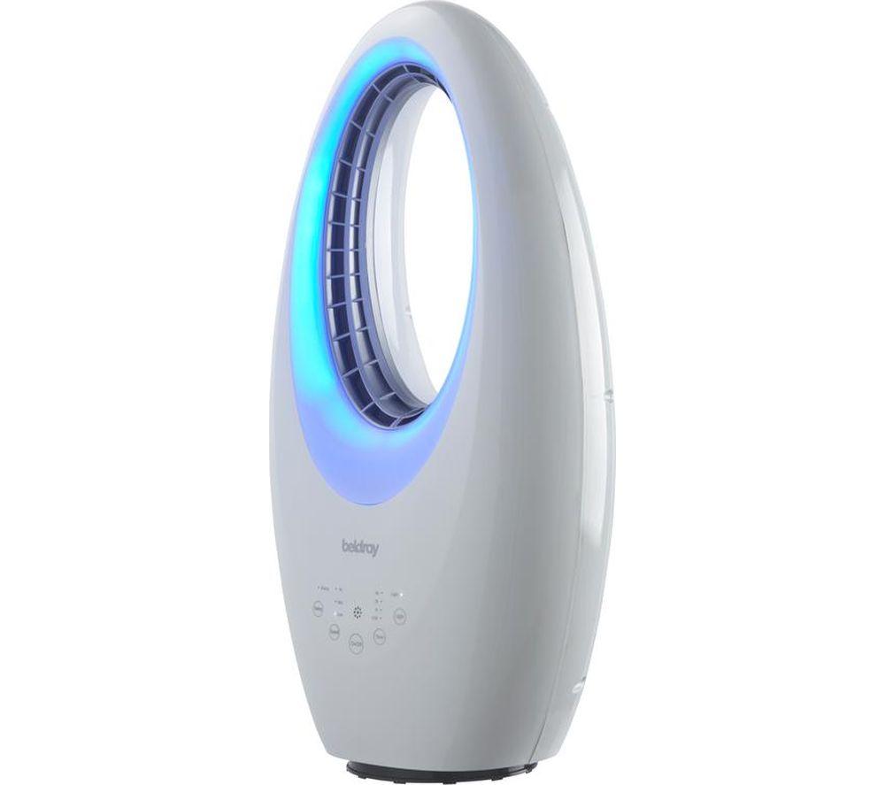 BELDRAY EH3787 Bladeless Tower Fan - White image number 6 of 9