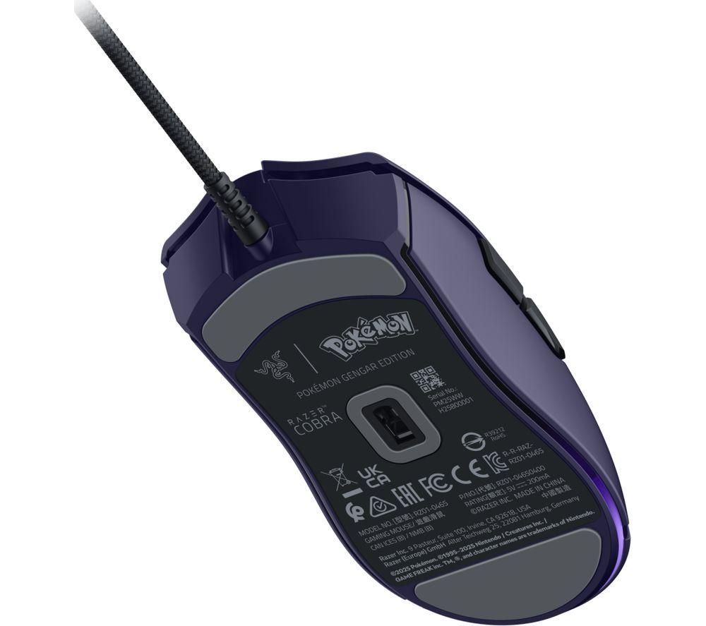 RAZER Cobra RGB Optical Gaming Mouse - Pok&eacute;mon Gengar Edition image number 4 of 4