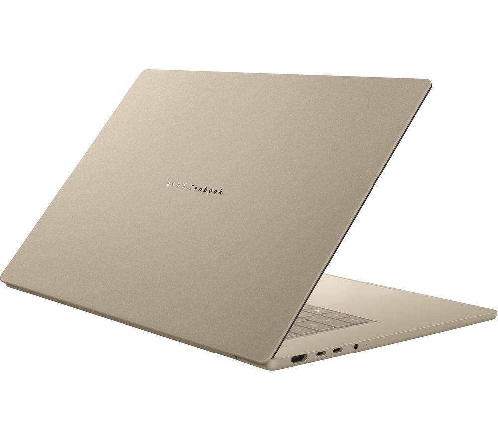 ASUS Zenbook A16 16" Laptop, Copilot+ PC &ndash; Snapdragon X2, 1 TB SSD, Beige image number 2 of 12