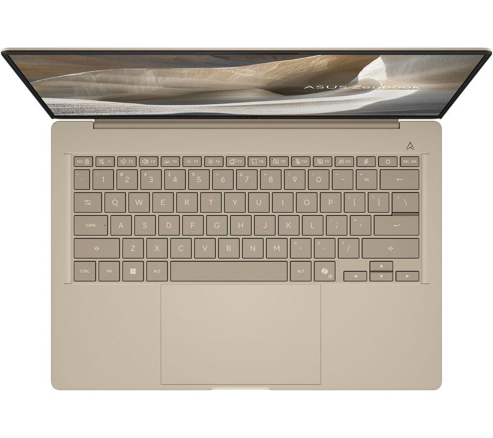 ASUS Zenbook A14 14" Laptop, Copilot+ PC - Snapdragon X2, 1 TB SSD, Beige image number 3 of 9