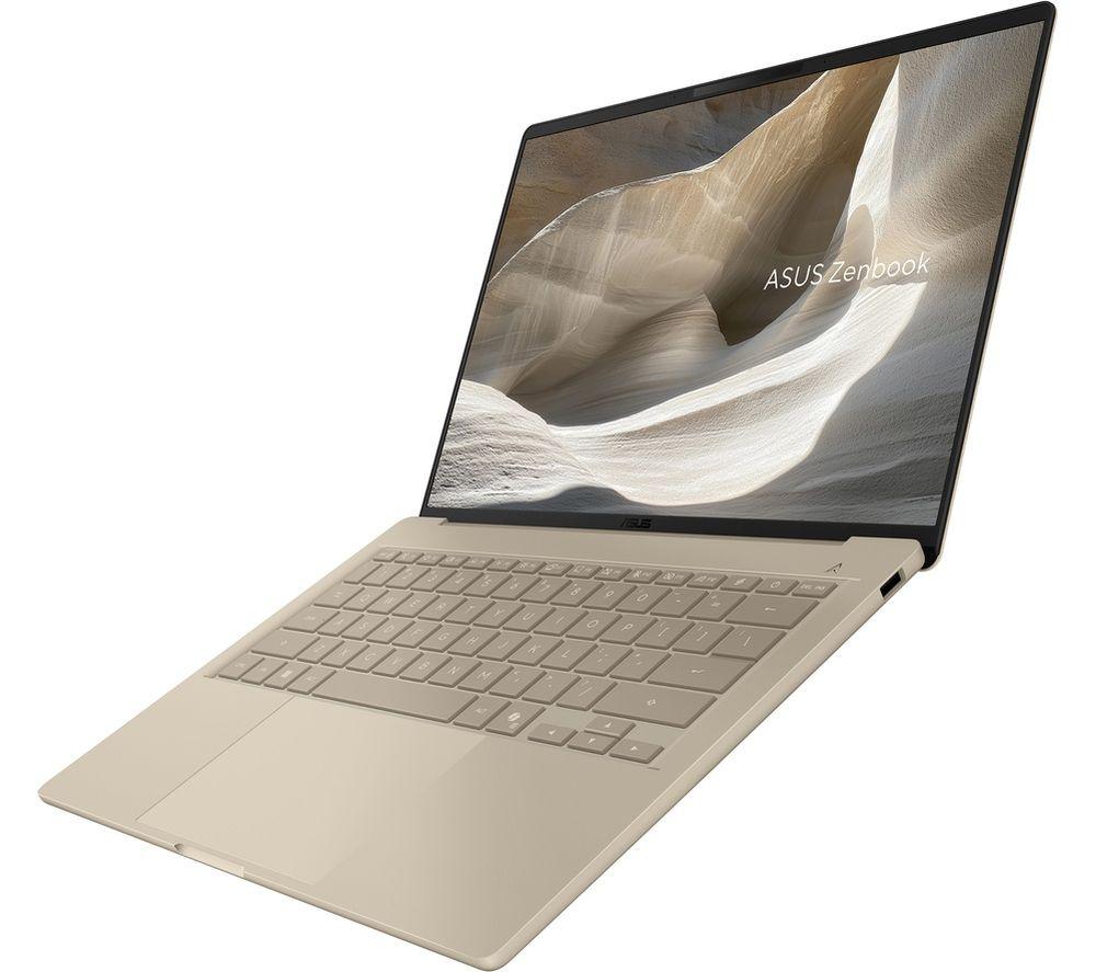 ASUS Zenbook A14 14" Laptop, Copilot+ PC &ndash; Snapdragon X2 Elite, 1 TB SSD, Beige image number 2 of 9