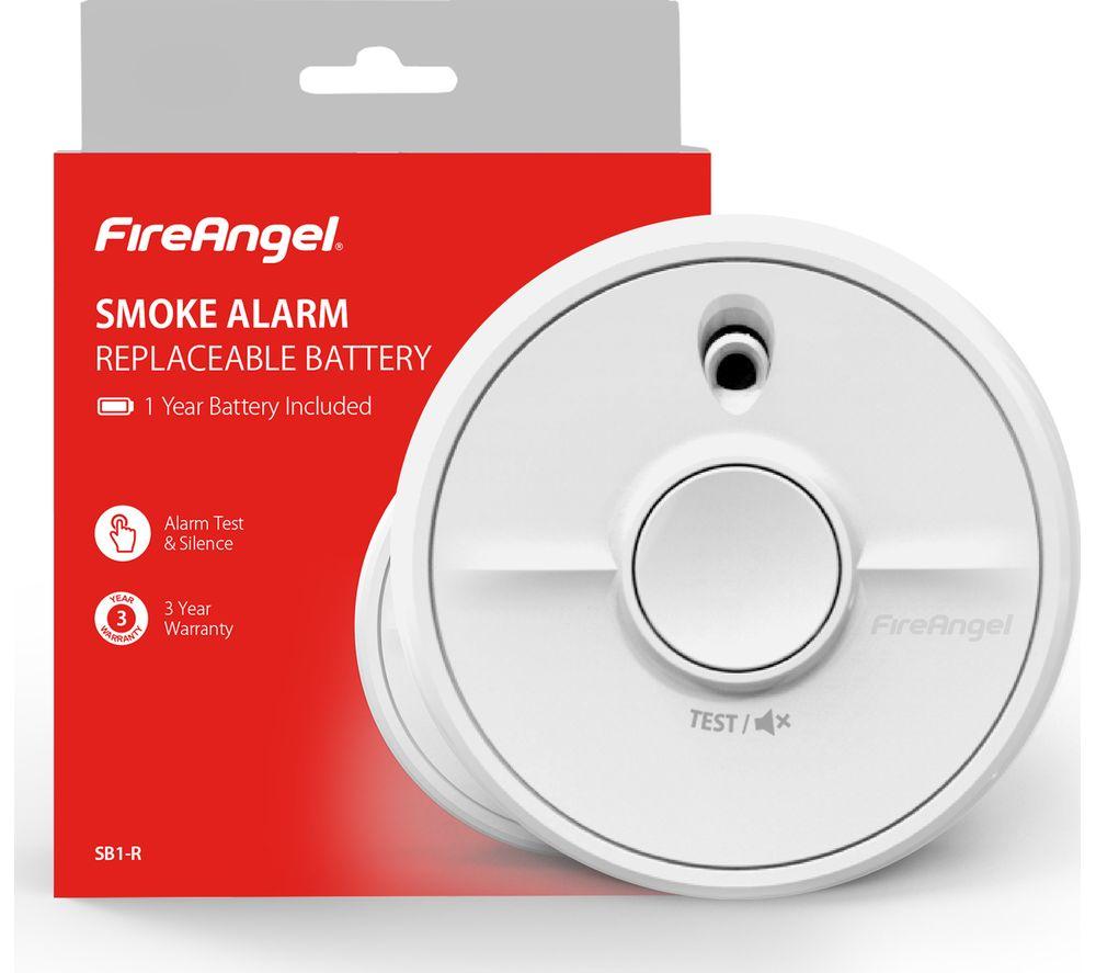 FIREANGEL SB1-R Optical Smoke Alarm - White image number 2 of 5
