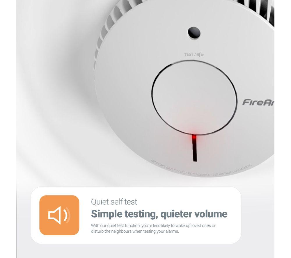 FIREANGEL FA6620-R Optical Smoke Alarm - White image number 3 of 9
