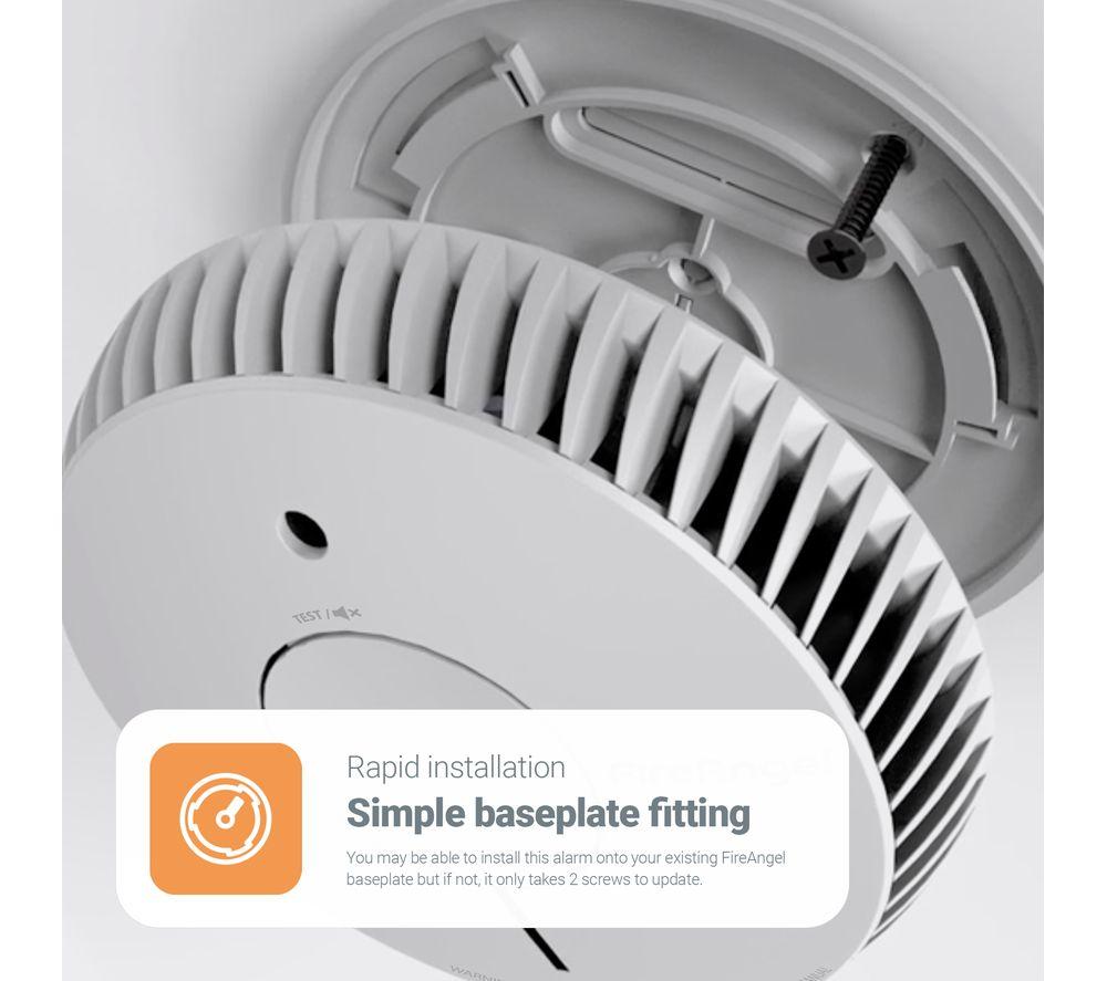 FIREANGEL FA6620-R Optical Smoke Alarm - White image number 4 of 9