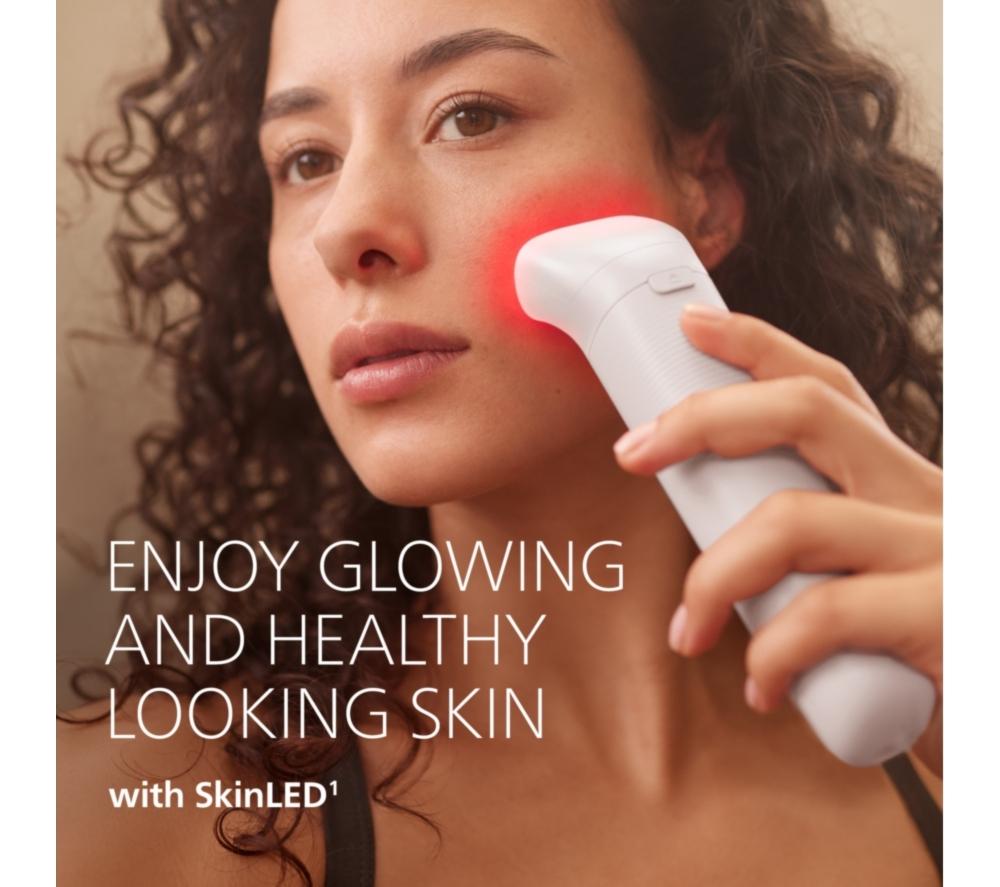 PHILIPS BRE738/00 Series 9900 Wet & Dry Epilator - Silk White image number 4 of 14