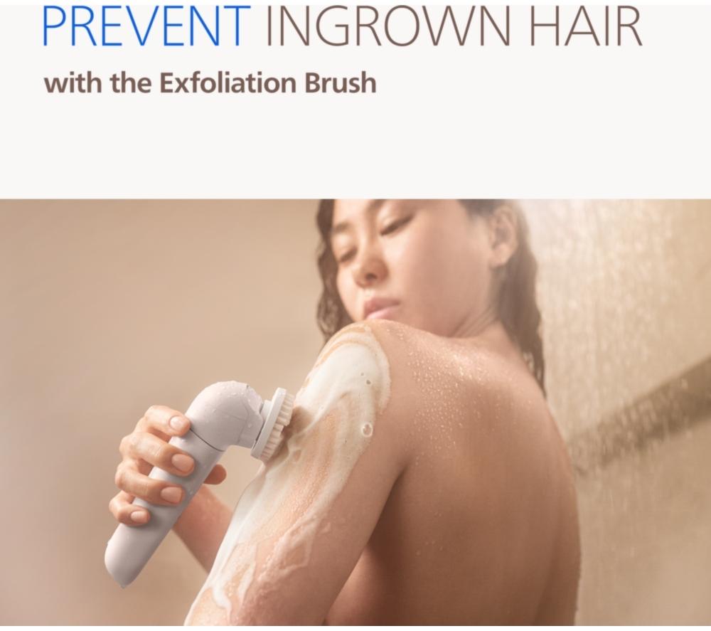 PHILIPS BRE738/00 Series 9900 Wet & Dry Epilator - Silk White image number 11 of 14