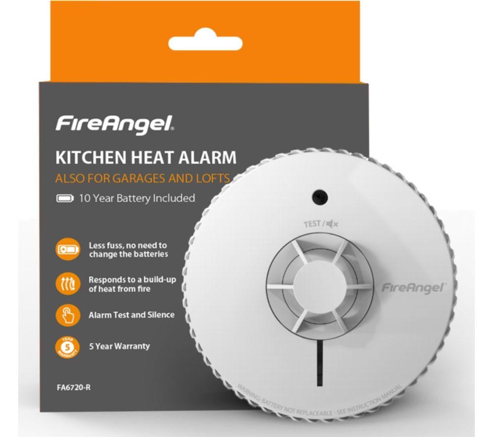 FIREANGEL FA6720-R Kitchen Heat Alarm - White image number 7 of 8
