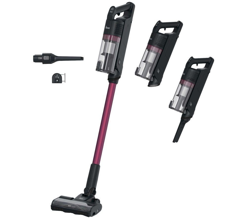 HOOVER HF1 MAX Home Cordless Vacuum Cleaner   Black & Magenta