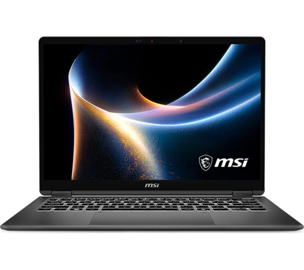 MSI Prestige 14 Flip AI+ 14" 2 in 1 Laptop - Intel&reg; Core&trade; Ultra 7, 1 TB SSD, Grey image number 2 of 19
