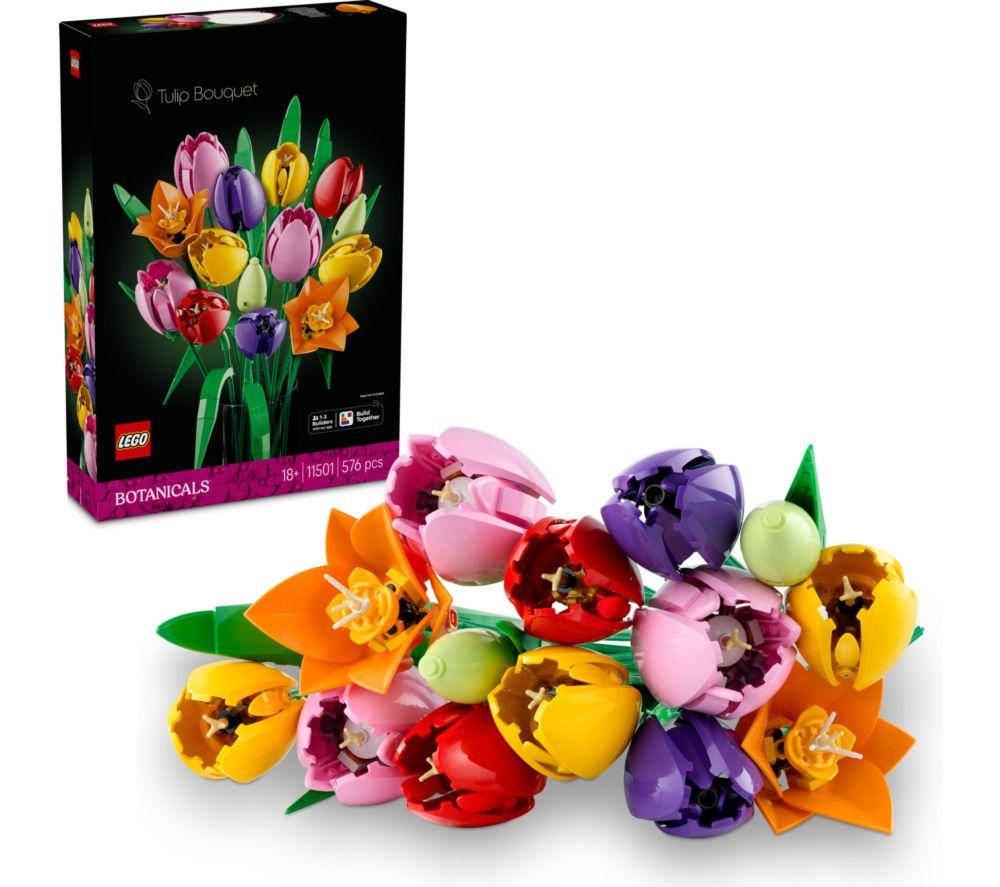 LEGO Botanicals 11501 Tulip Bouquet Set for Adults image number 2 of 8