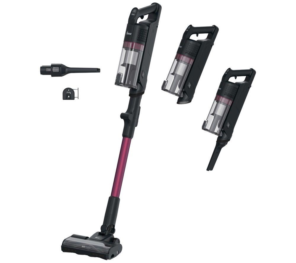 HOOVER HF1 MAX Flexi Cordless Vacuum Cleaner   Black & Magenta