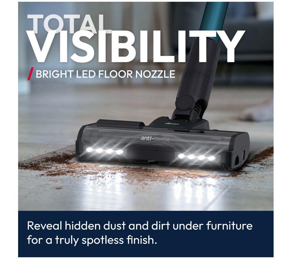 HOOVER HF1 MAX Pet Cordless Vacuum Cleaner - Black & Turquoise image number 8 of 11