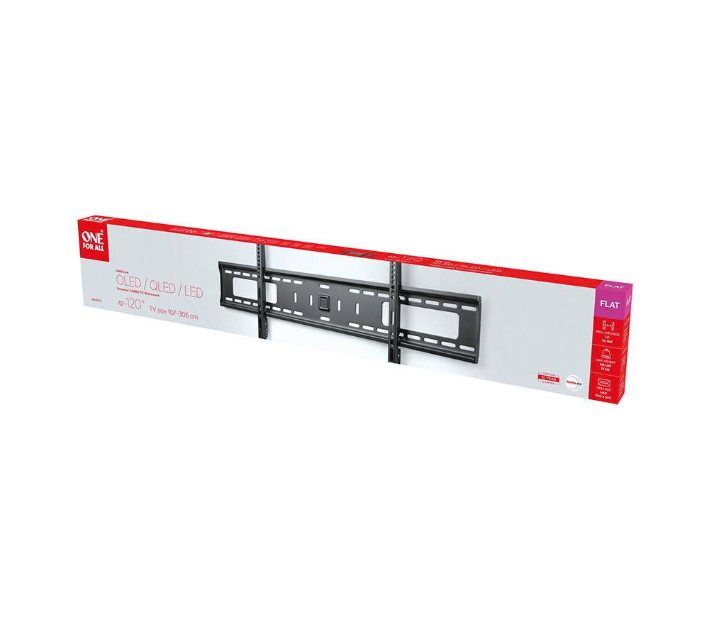 ONE FOR ALL WM4910 Jumbo Flat 42-120" TV Bracket image number 5 of 5