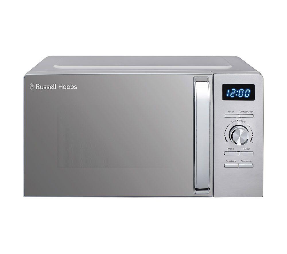 RUSSELL HOBBS RHMD836S Solo Microwave - Stainless Steel