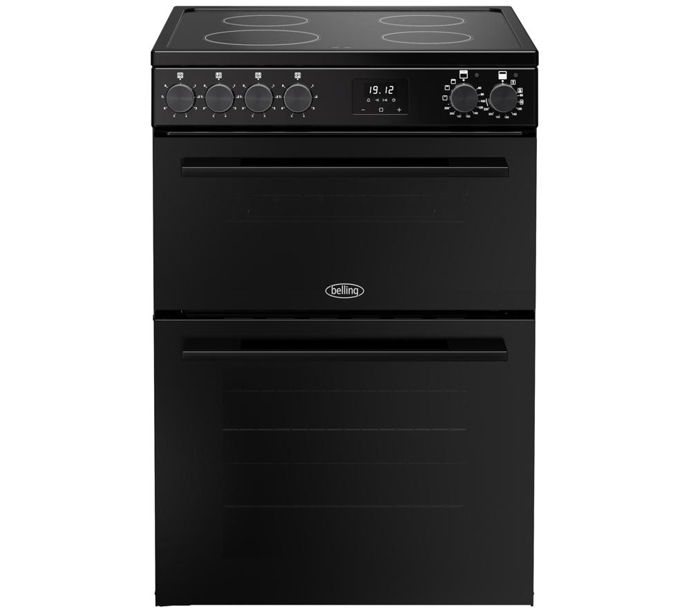 Belling Vision 60E Electric Ceramic Cooker - Black, Black