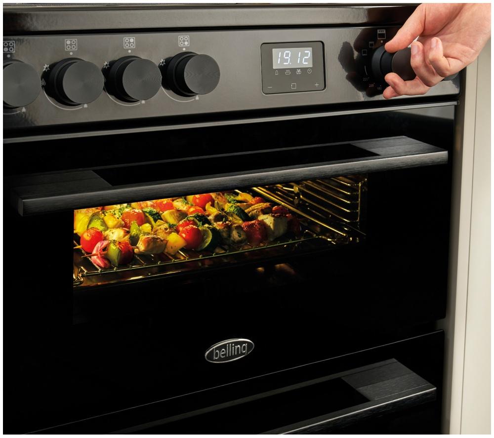 BELLING Vision 60E Electric Ceramic Cooker - Black image number 17 of 20