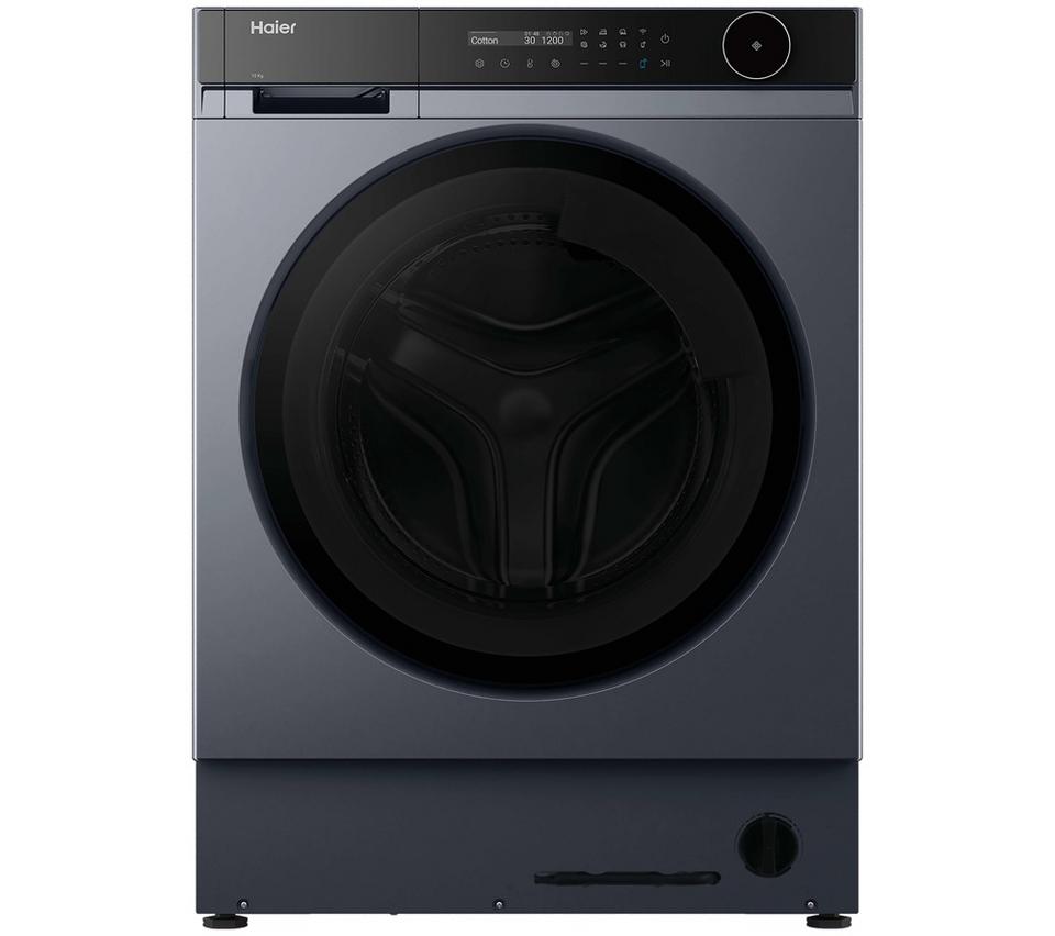 HAIER Series 8 HWB100B14858GUUK Integrated WiFi-enabled 10 kg 1400 Spin Washing Machine - Graphite