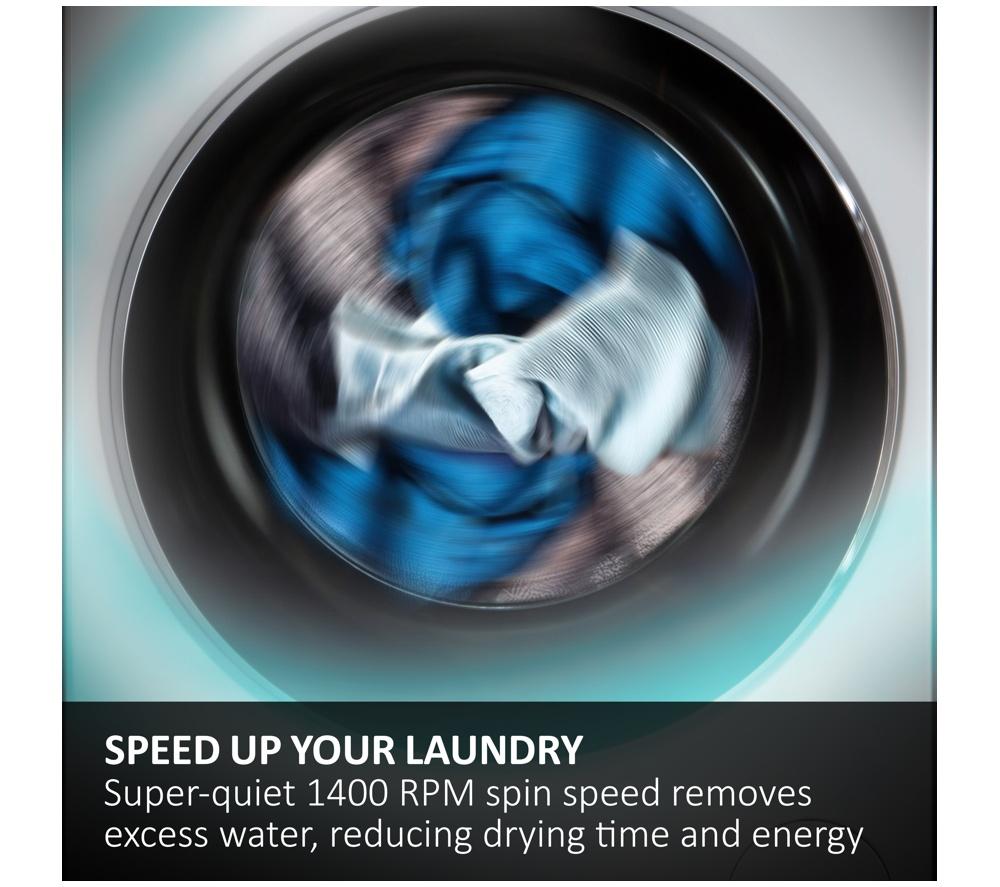HAIER Series 8 HWB100B14858GUUK Integrated WiFi-enabled 10 kg 1400 Spin Washing Machine - Graphite image number 12 of 12