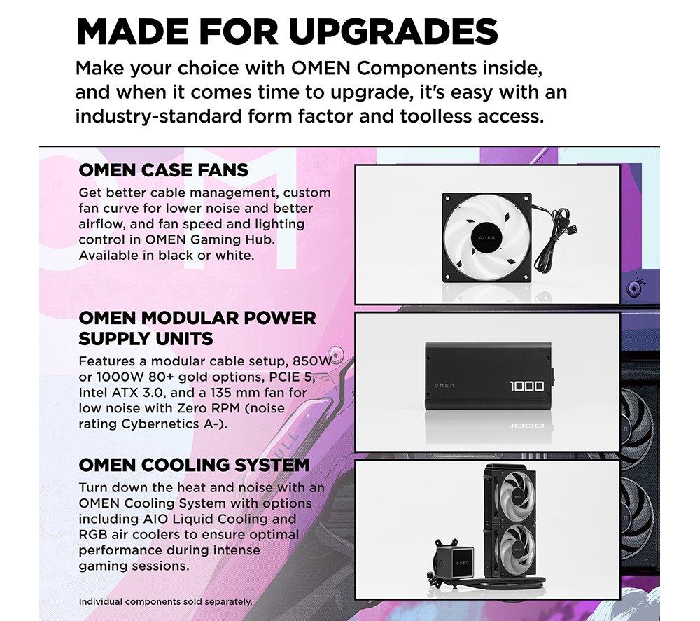 HP OMEN 35L Gaming PC - AMD Ryzen 7, RX 9070 XT, 1 TB SSD image number 5 of 15