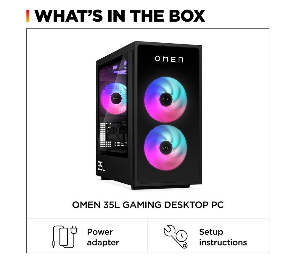 HP OMEN 35L Gaming PC - AMD Ryzen 7, RX 9070 XT, 1 TB SSD image number 10 of 15