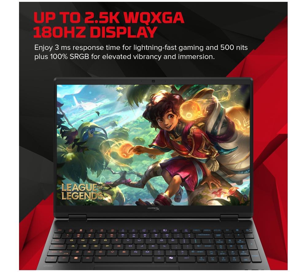 HP HyperX OMEN 15.3" Gaming Laptop - Intel&reg; Core&trade; i7, RTX 5060, 1 TB SSD image number 5 of 25