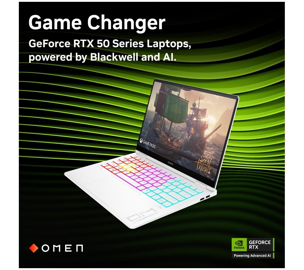 HP OMEN Transcend 14-fb1506na 14" Gaming Laptop - Intel&reg; Core&trade; Ultra 7, RTX 5060, 1 TB SSD image number 11 of 22
