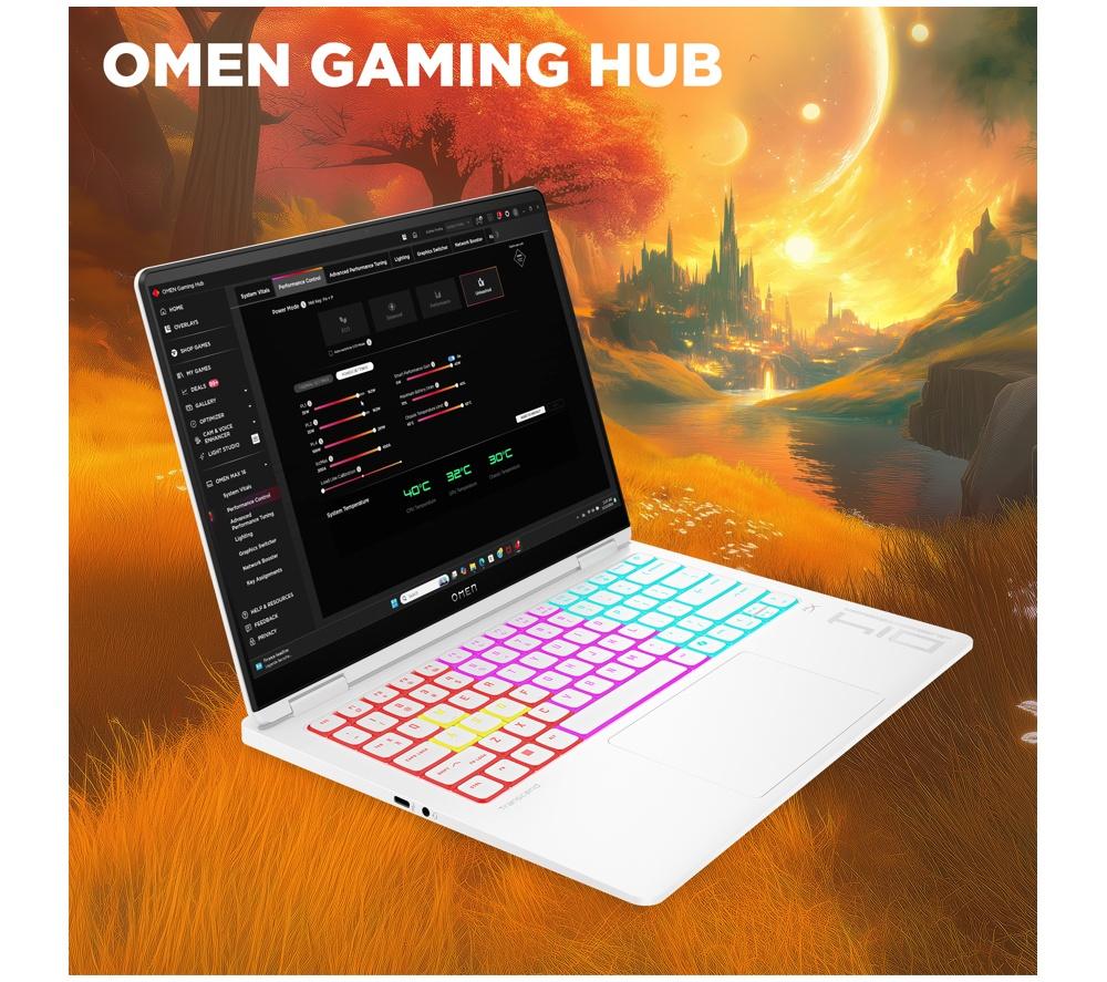 HP OMEN Transcend 14-fb1506na 14" Gaming Laptop - Intel&reg; Core&trade; Ultra 7, RTX 5060, 1 TB SSD image number 14 of 22