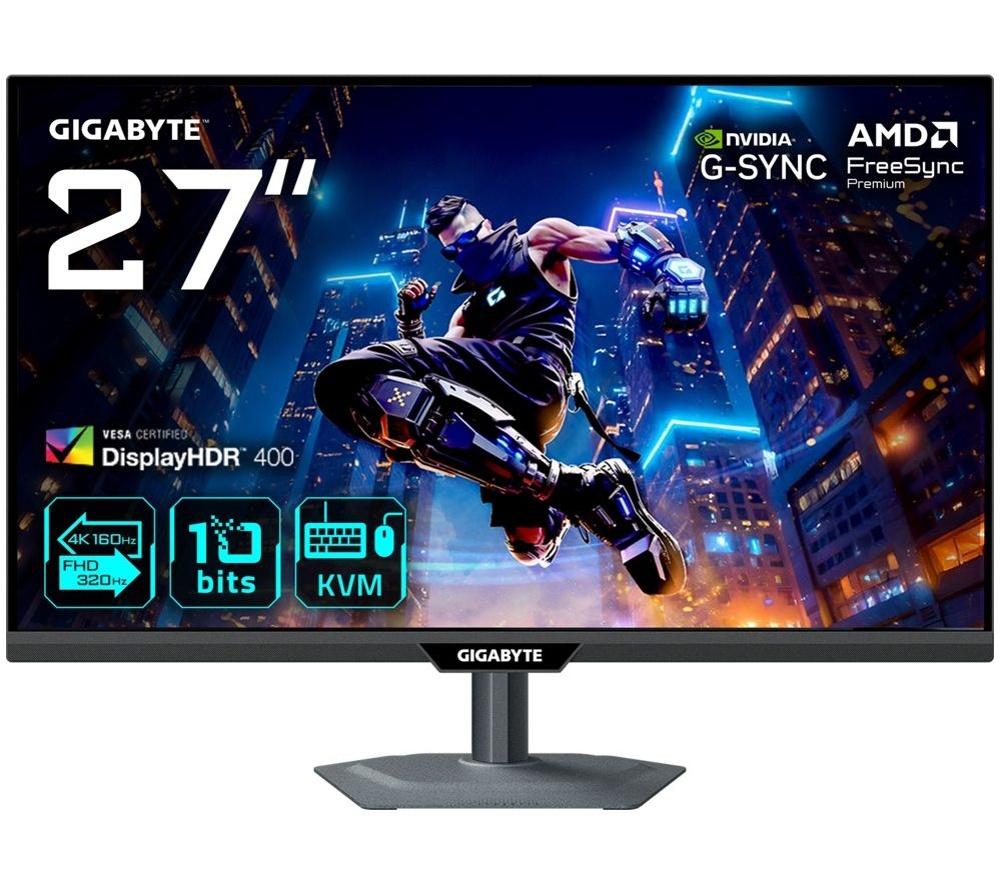 Gigabyte M27up 4K Ultra Hd 27" Led Gaming Monitor - Black, Black