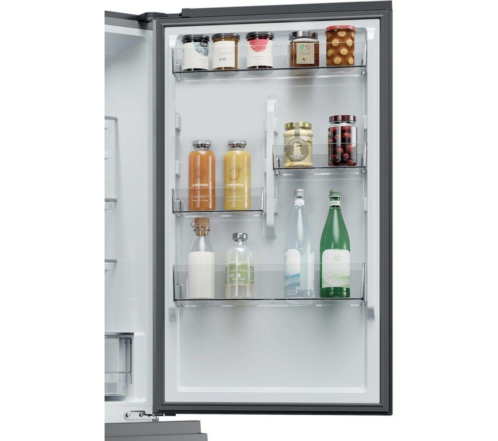 HAIER 2D Combi Series 3 HDPR3618ANPK 60/40 Fridge Freezer - Inox image number 5 of 7