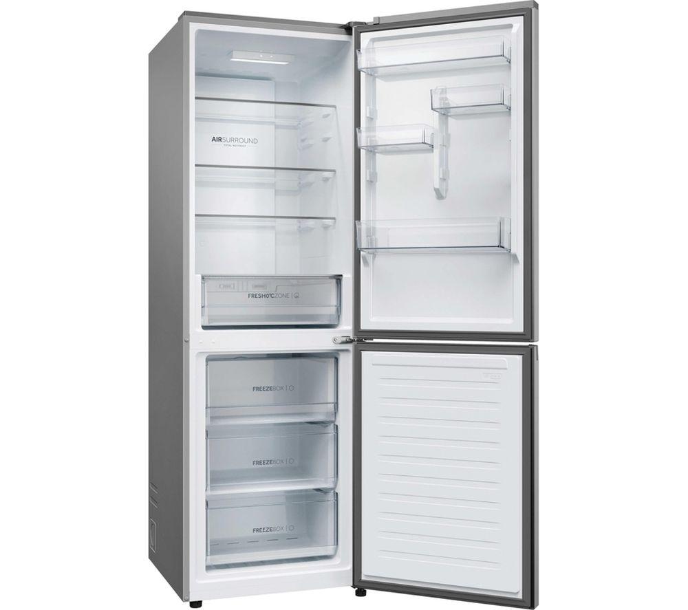 HAIER 2D Combi Series 3 HDPR3618ANPK 60/40 Fridge Freezer - Inox image number 7 of 7