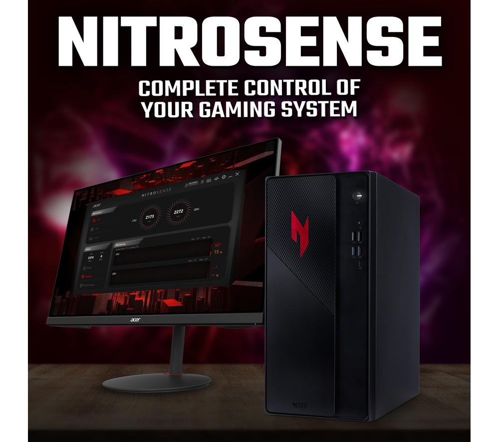 ACER Nitro N20 Gaming PC - Intel&reg; Core&trade; i5, RTX 5050, 512 GB SSD image number 4 of 9