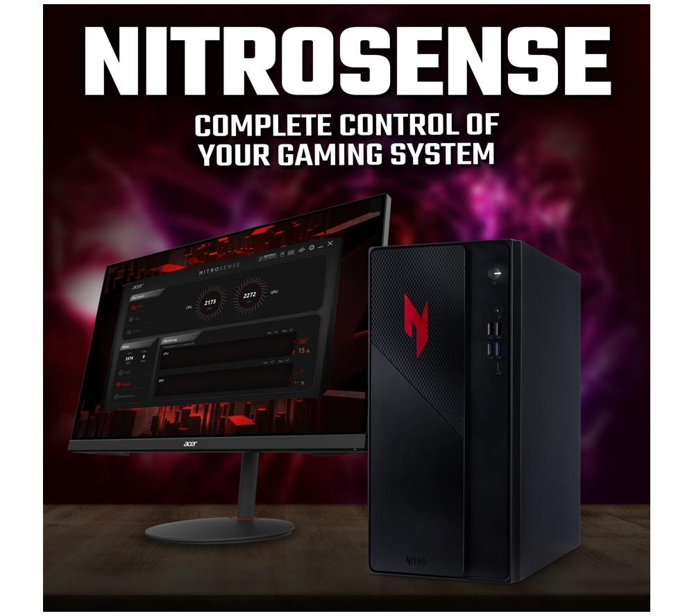 ACER Nitro N20 Gaming PC - Intel&reg; Core&trade; i5, RTX 5050, 512 GB SSD image number 9 of 11