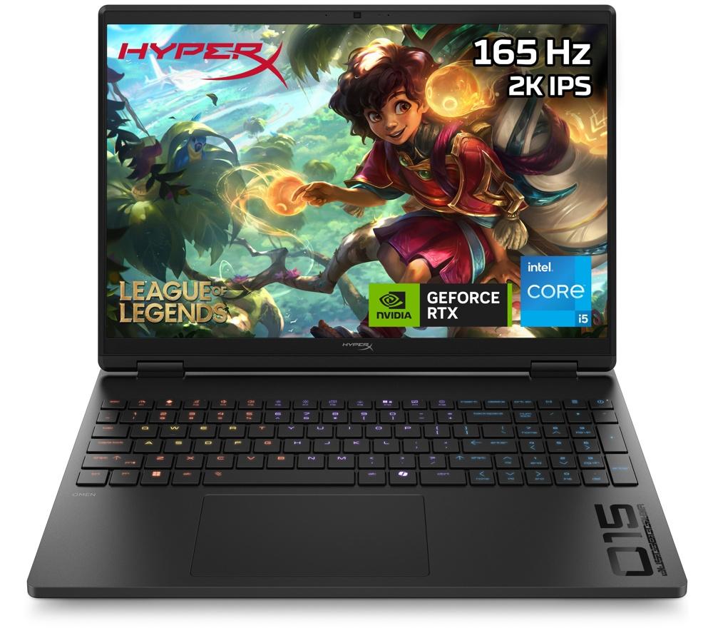 HP HyperX OMEN 15.3inch Gaming Laptop - Intel®Core  i5, RTX 5050, 1 TB SSD