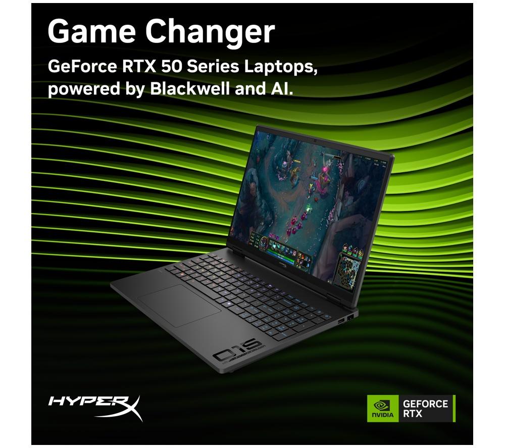 HP HyperX OMEN 15.3" Gaming Laptop - Intel&reg; Core&trade; i5, RTX 5050, 1 TB SSD image number 12 of 27