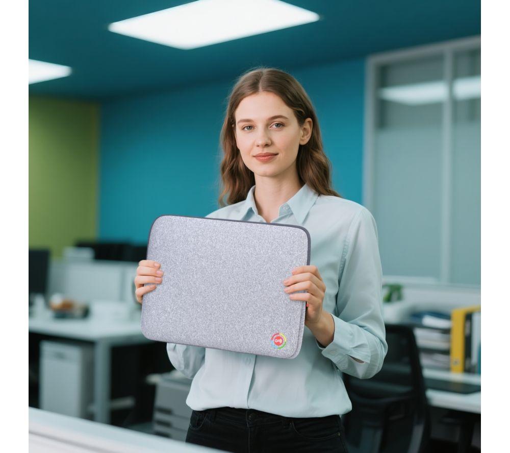 GOJI G14CROM26R 14" Laptop Sleeve - Grey image number 8 of 8