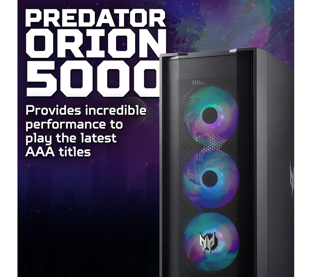 ACER Predator Orion 5000 PO5-667 Gaming PC - Intel&reg; Core&trade; i7, RTX 5070, 1 TB SSD image number 2 of 8