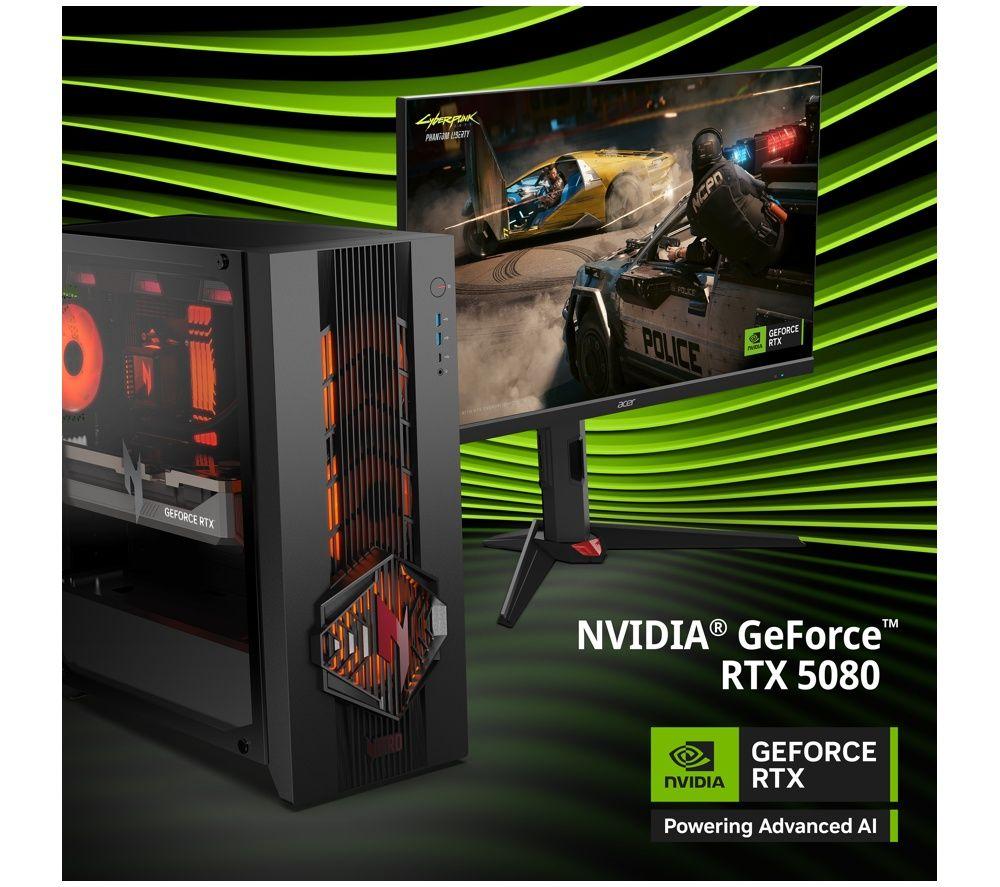 ACER Nitro N70 Gaming PC - AMD Ryzen 7, RTX 5080, 2 TB SSD image number 6 of 9