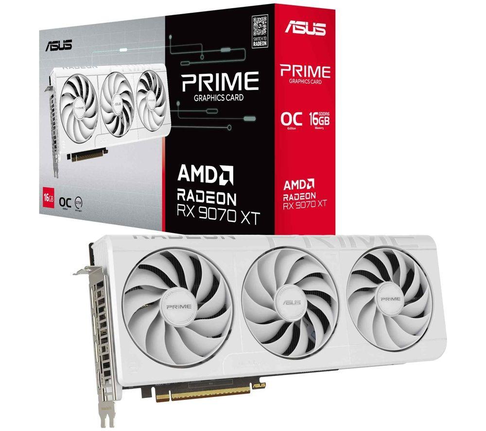 ASUS Radeon RX 9070 XT 16 GB Prime OC Graphics Card