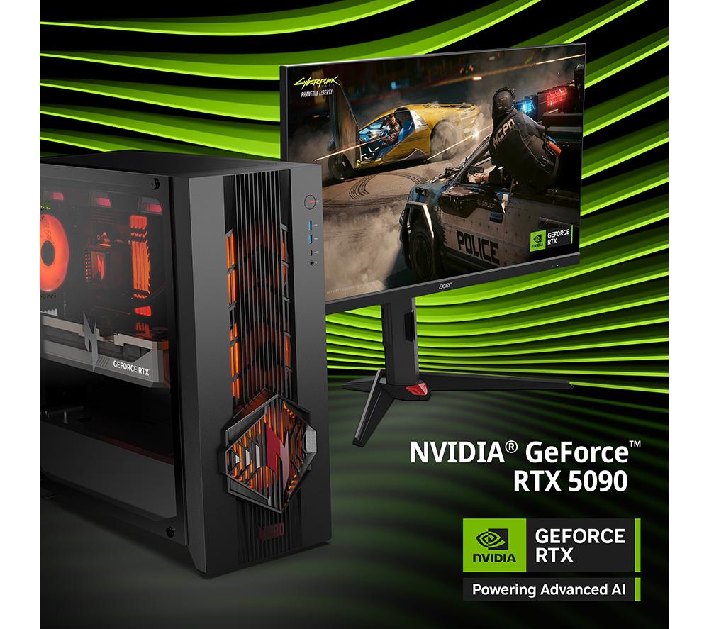 ACER Nitro N70 Gaming PC - AMD Ryzen 9, RTX 5090, 2 TB SSD image number 3 of 8