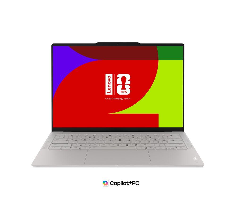 LENOVO Yoga Slim 7i Ultra Aura Edition 14" Laptop, Copilot+ PC - Intel&reg; Core&trade; Ultra 7, 1 TB SSD, Seashell image number 3 of 12