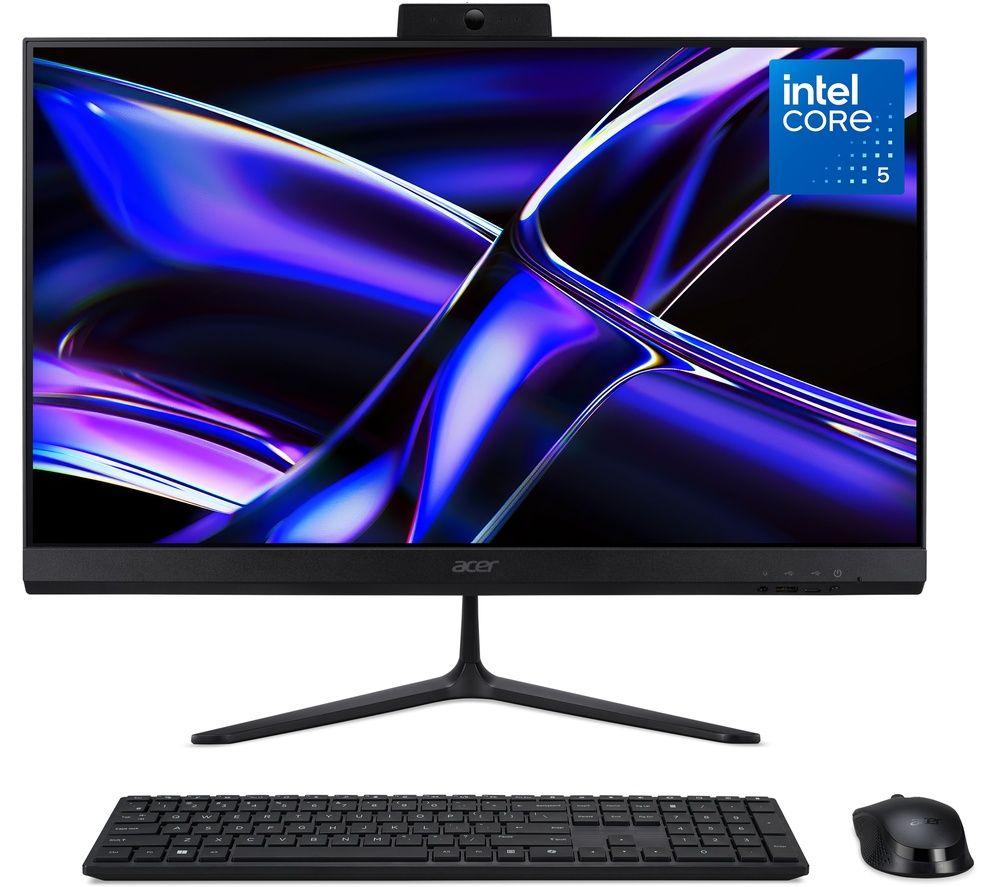ACER Aspire C27-B 27inch All-in-One PC - Intel®Core  5, 512 GB SSD, Black